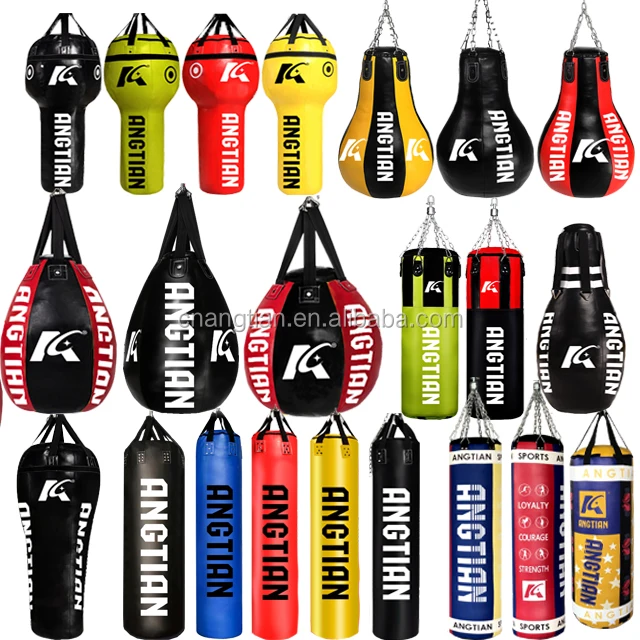 Sacs De Frappe Boxe Sac De Frappe Suspendu 120cm - U00c9quipement D'Entrau00eenement De Boxe Non Sac De Frappe Enfant