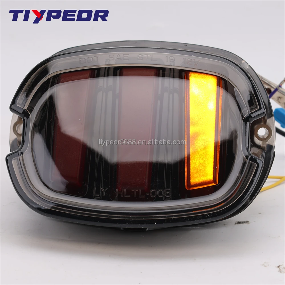 product tiypeor drl motorcycle brake lamps led daytime running continentals custom tail light reflector taillights for harley 1200 883-11