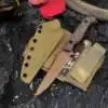 Flax Red Handle Gold Blade