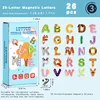Letras magnéticas de 26 letras