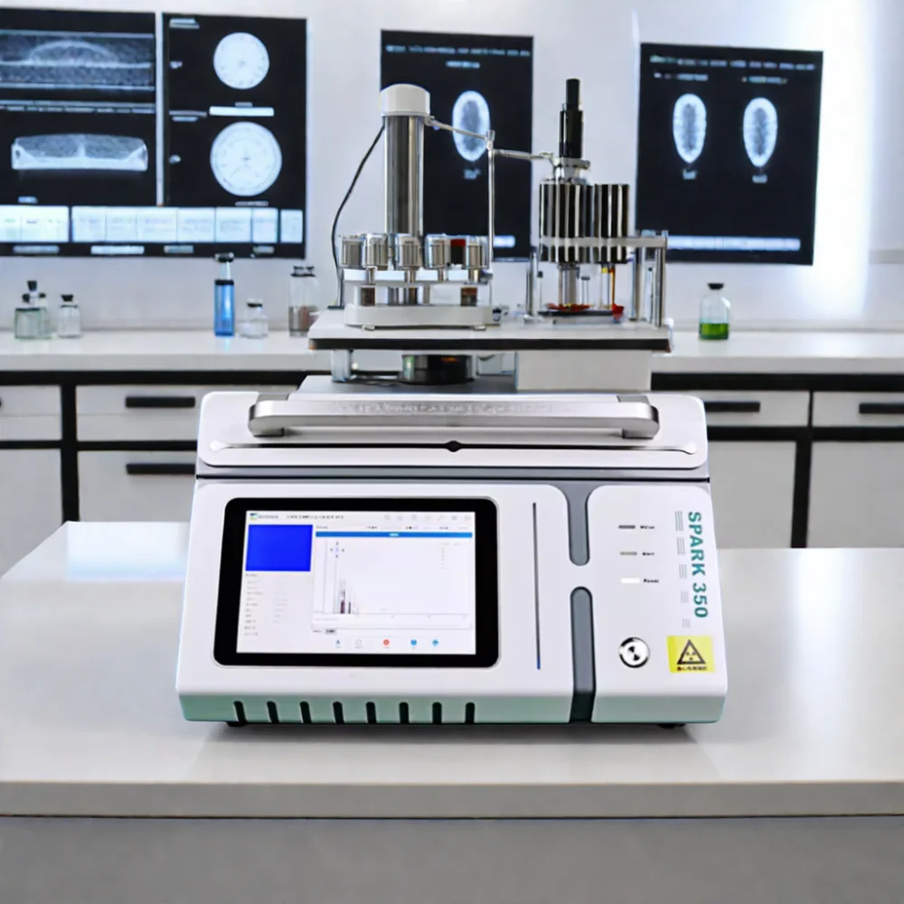 High Stability SPARK 350 Gold  Testing Machine Desktop XRF Analyzer for Jewelry