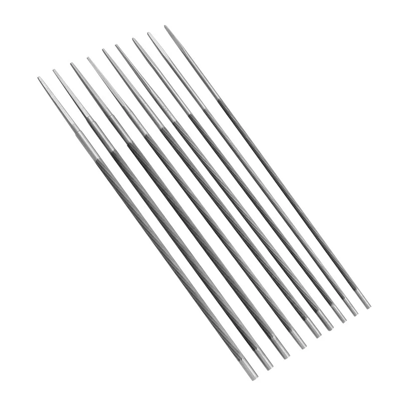 Industrial Grade Flat Warding Square Triangular Flat round and Half-Round Carbide Burrs Square Wood Metal File