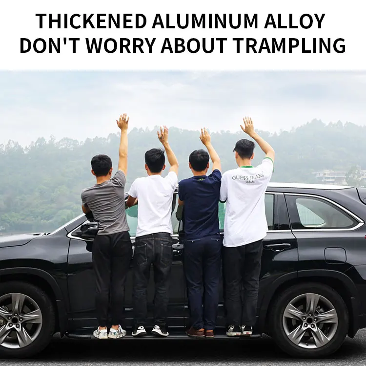 Good Quality Wholesale Special Design 4x4 Aluminum Alloy Off Road Car Body Accessories for NISSAN PATHFINDER Securing Side Step supplier