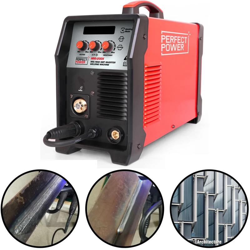Poste à Souder VEVOR MIG-200 3 En 1 - Soudeuse MIG, MMA Et TIG 200A, 220V Monophasé