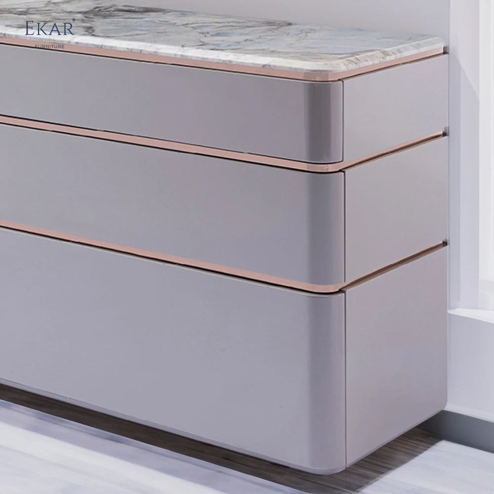 product modern luxury marble countertop drawer cabinet with plywood for bedroom living room kitchen bathroom hotel storage solution-65