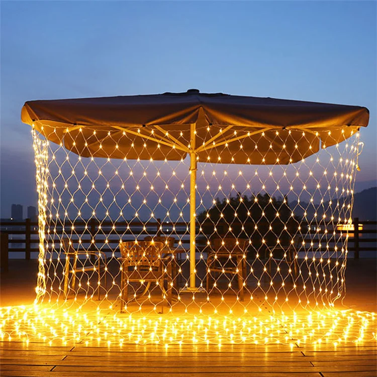 Hochzeits Decke Led-lichterkette Decken Netz Fairy Mesh Lights Für Party Weihnachts Ferien Innendekoration