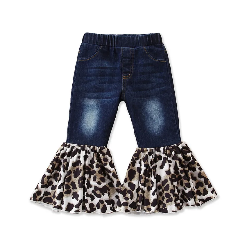 New Kids Fashion Wide Leg Pants Flare Jeans Children's Trousers Bleached  Kids Bell Bottoms Kids Flare Bell Bottom Jeans