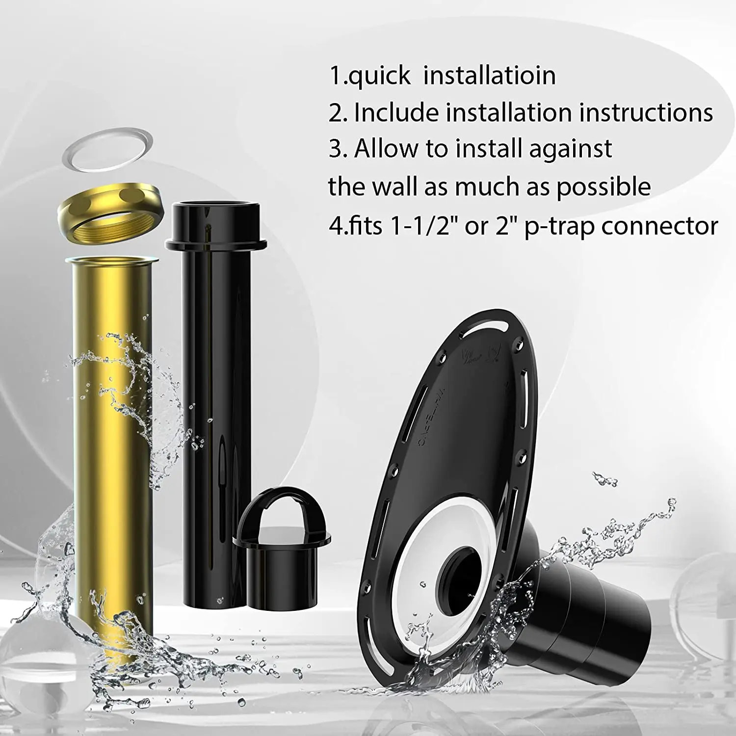 Tub Drain Roughin Kit For Freestanding Bathtub,With Cupc Certification