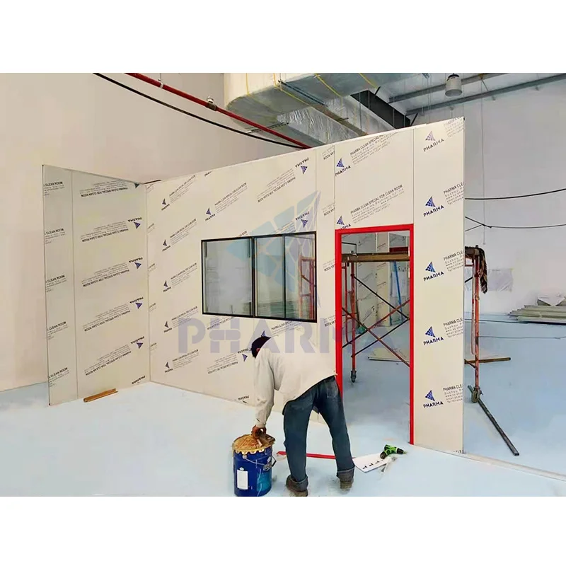 product-PHARMA-Professional Manufacturer Glass Wall Panel Insulation Fireproof Walls Sandwich Panel--2