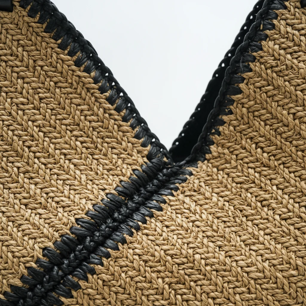 Trendy Designer Small Rattan Straw Bag for Women 2026 Summer New Arrival Straw Bags Lady Mini Woven Crossbody Bag