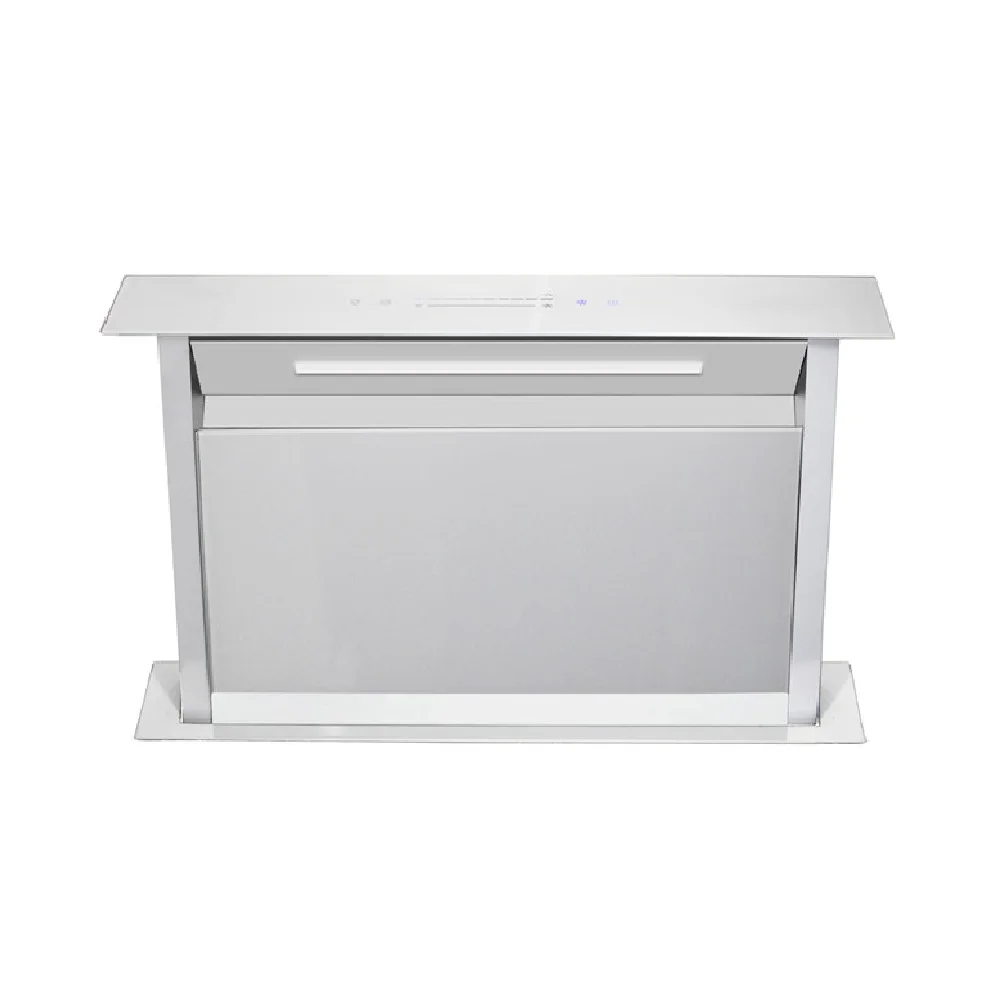 Stainless Steel Top Automatic Open Downdraft Range Hood Builtin Europe