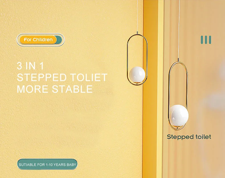 2023 New Arrival Adjustable Potty Training Toilet Seat With Step Stool