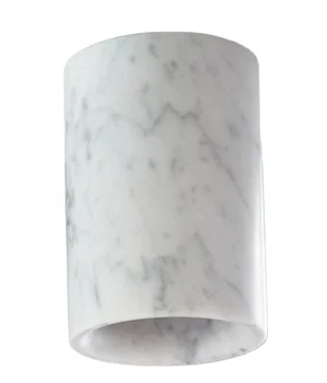 Carrara Marble Cylinder downlight modern design hotel home decoration luxury pendant light chandeliers