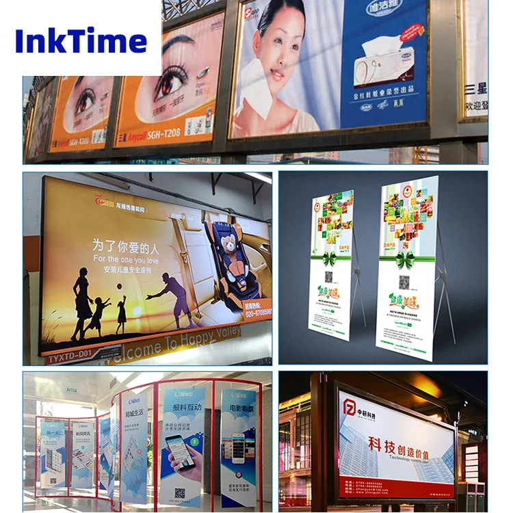 Industrial Digital Printing Wide Format Solvent Flex Banner Canvas Printer Inkjet Plotter