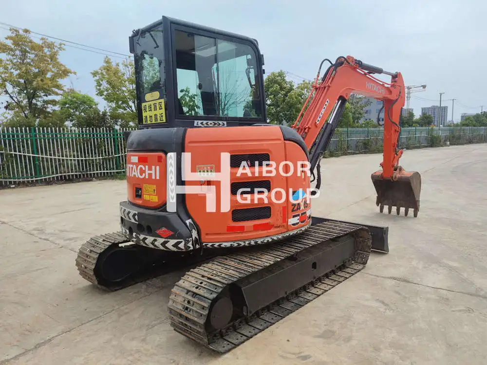 Used Hitachi ZX55USR Excavator - Heavy Construction Equipment