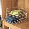 Drawer-style wardrobe shelf - 2-tier quality choice