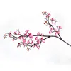 90cm long, three-pronged pink plum blossom