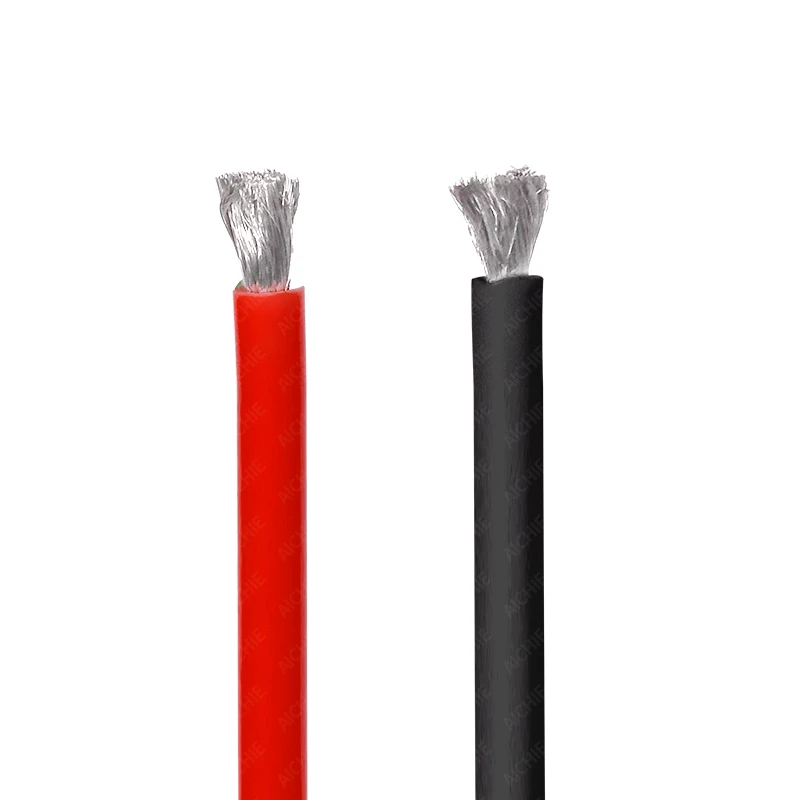 Cavo Elettrico In Silicone Rame Stagnato - Sezioni 0.3-6 Mm2 - 2/3/4 Conduttori
