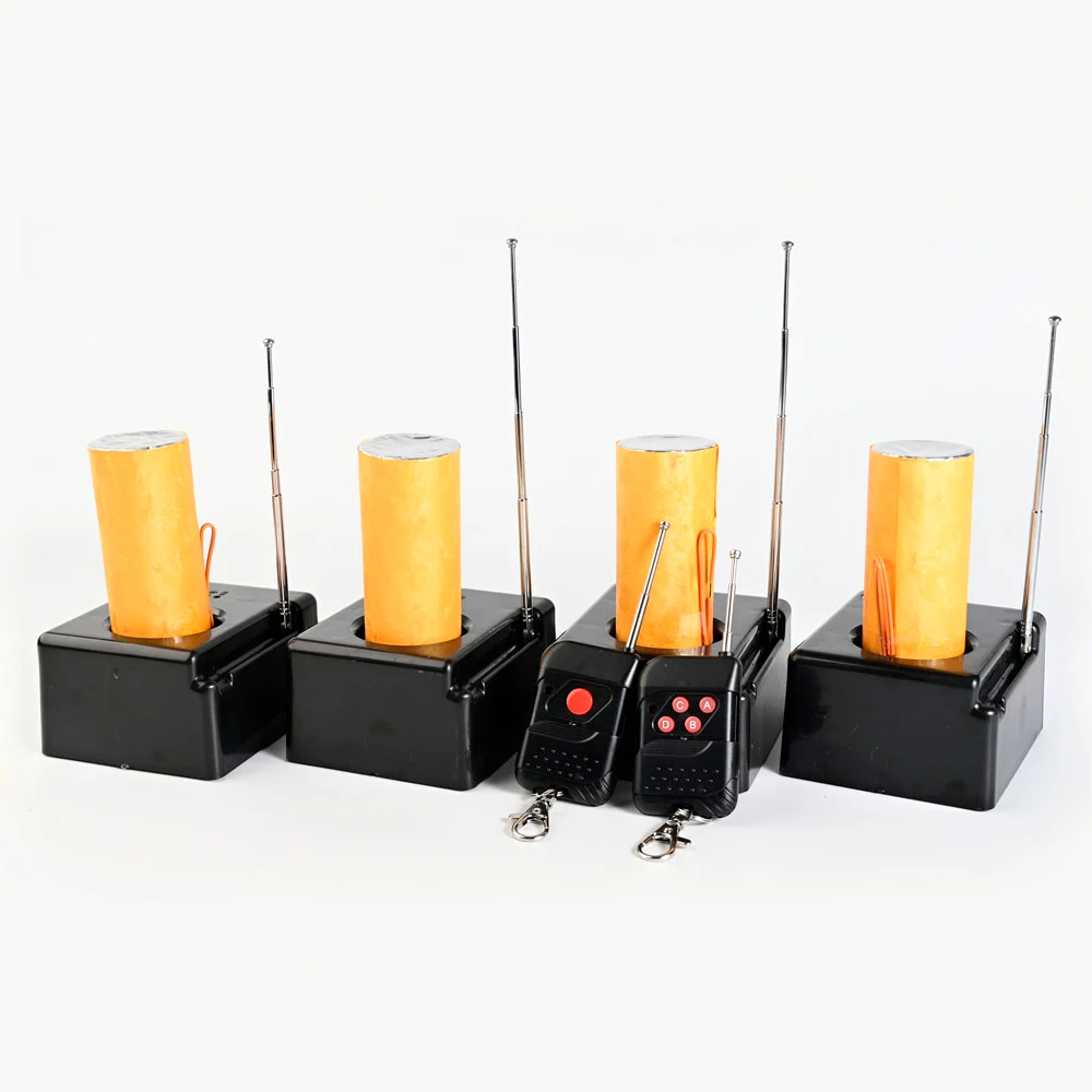 8 Cues Wireless Remote Control Fire Stage Fountain Fireworks Pyrotechnics Firing System Cold Pyro Machine for Wedding