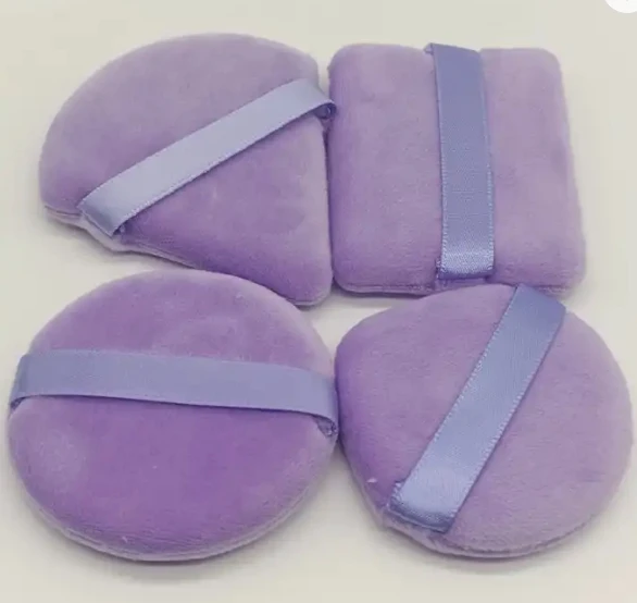 Soft Cheap Triangular Cushion Powder Puff Hot Cheek Cosmetics Tool Beauty Facial Blender Wet Dry Triangle Cotton Makeup Sponge