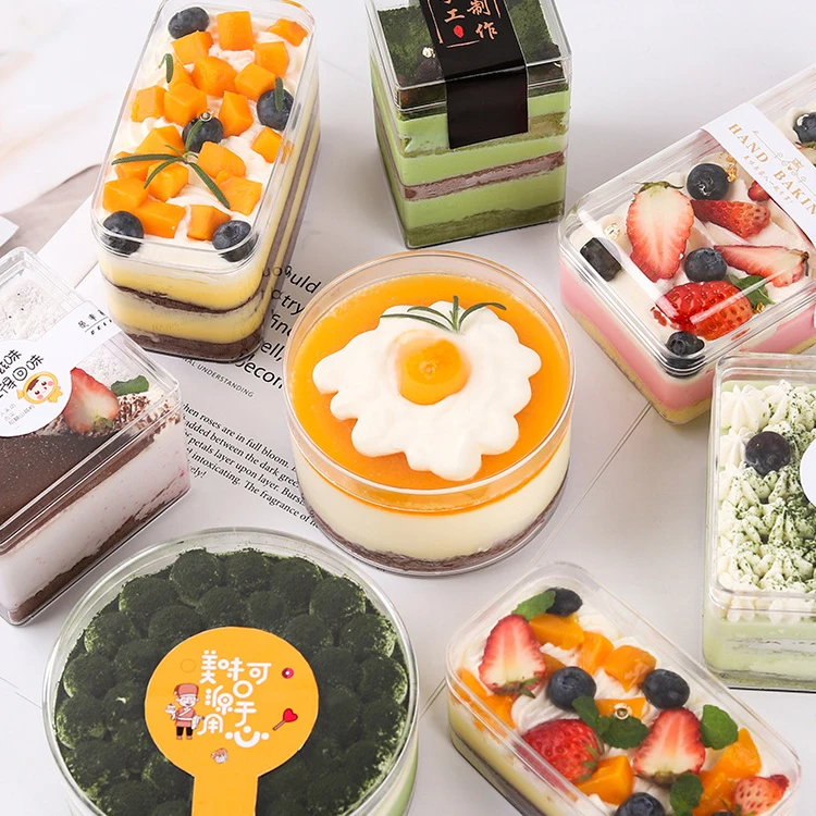 50 Transparente Dessertgläser Aus Plastik Mit Holzgabeln – Ideal Für Partys & Veranstaltungen