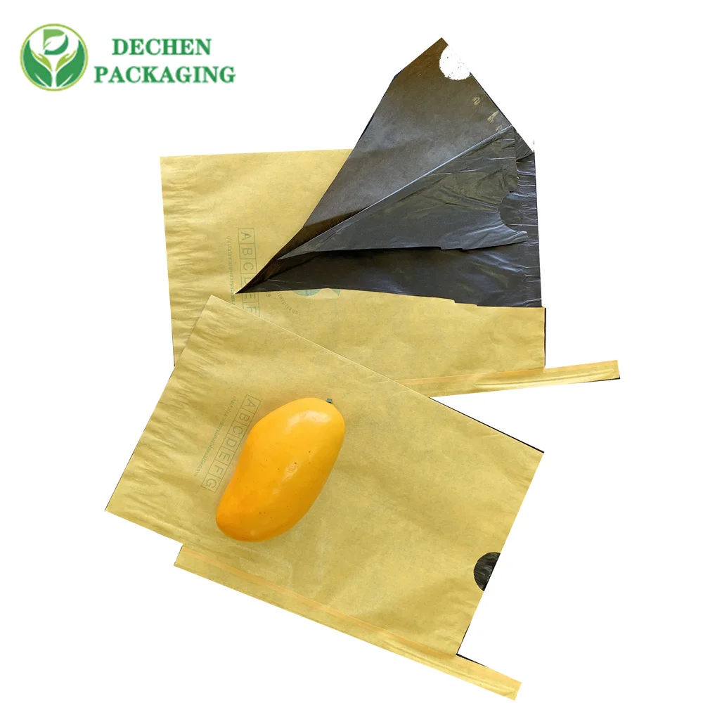 Protection Empêcher les Insectes Brown Mango Anti Ravageurs Fruits Sac en Papier