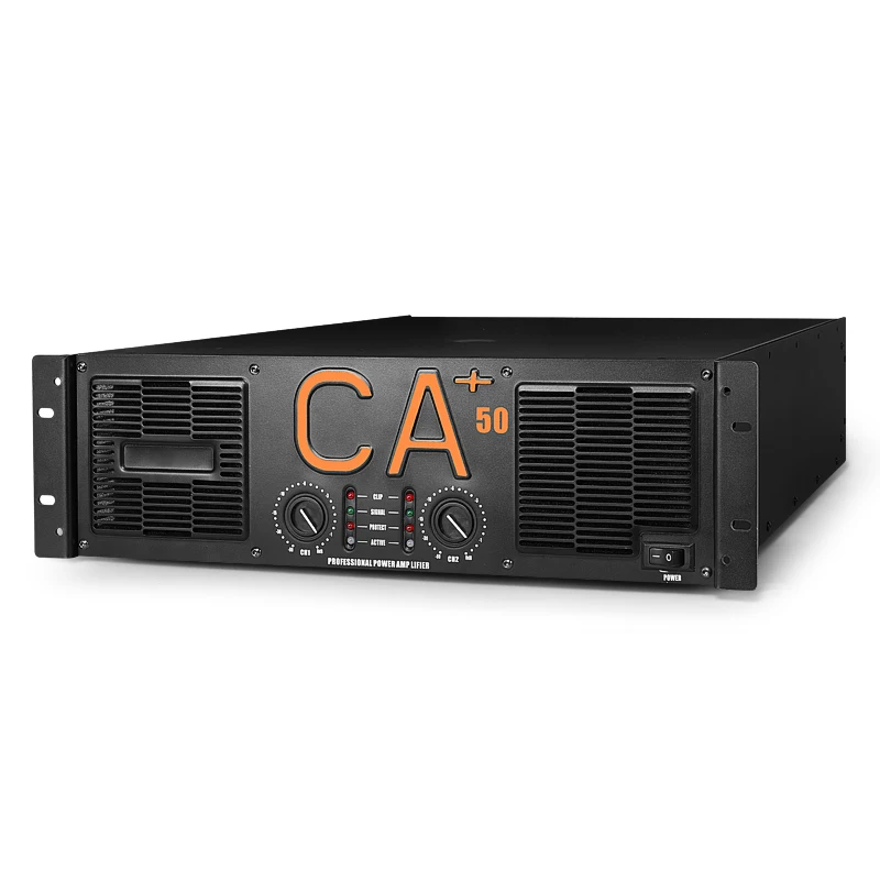 Amplificador de Som Profissional CA50 2*1500 Watt 3U de Alta