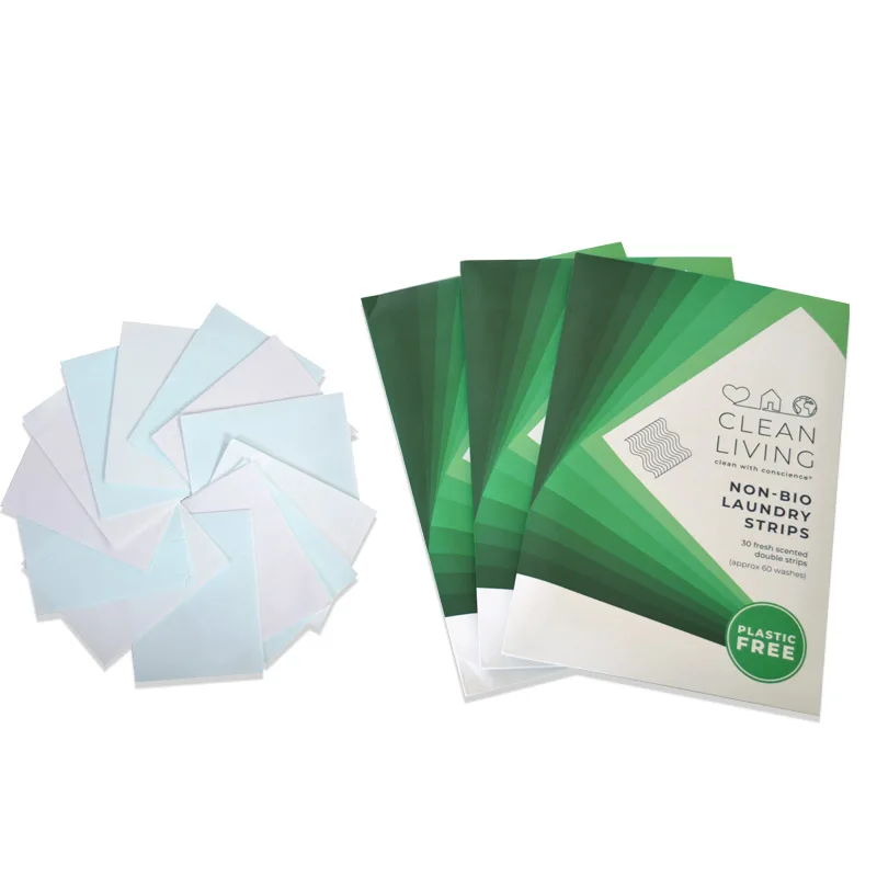 Eco Friendly Laundry Strips Fresh Linen Scent 60 Loads Baby Laundry