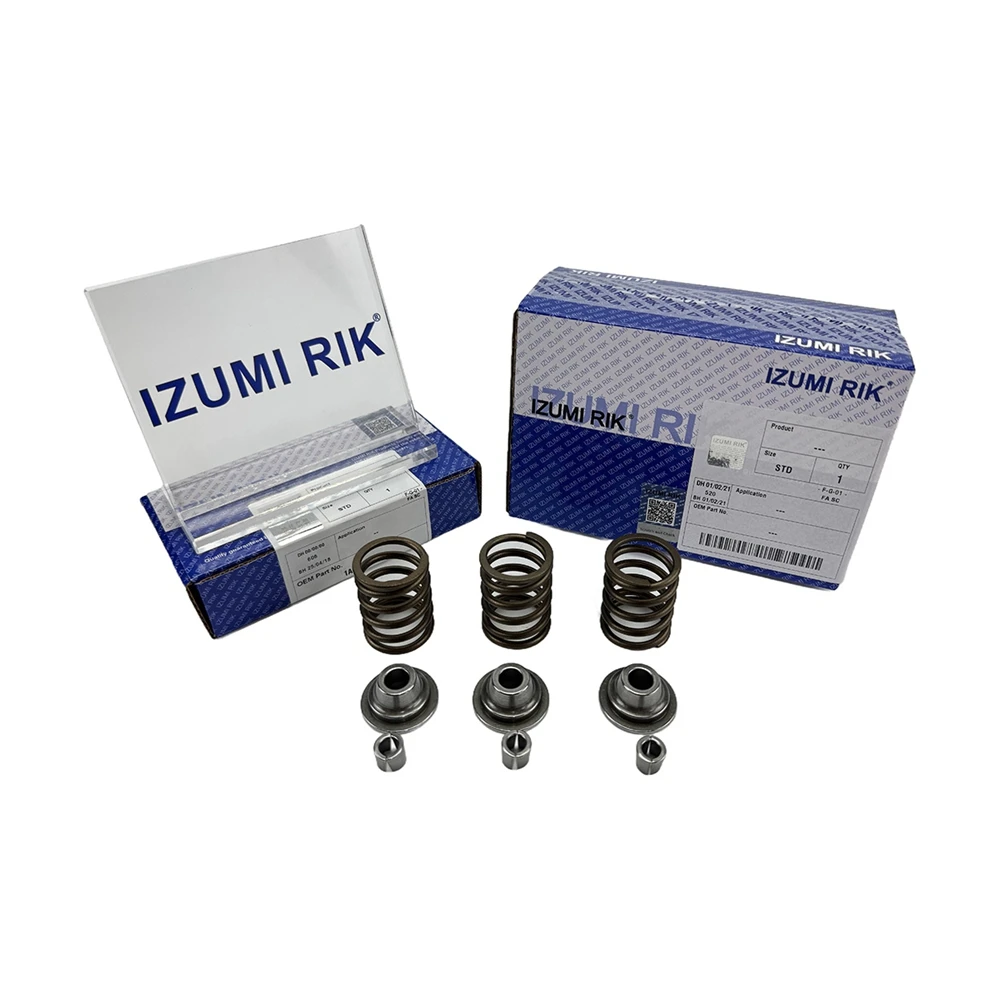 Wholesale Engine Parts IZUMI RIK Valve Spring + Seat + Retainer for Mitsubishi S6R S6R2 S6S