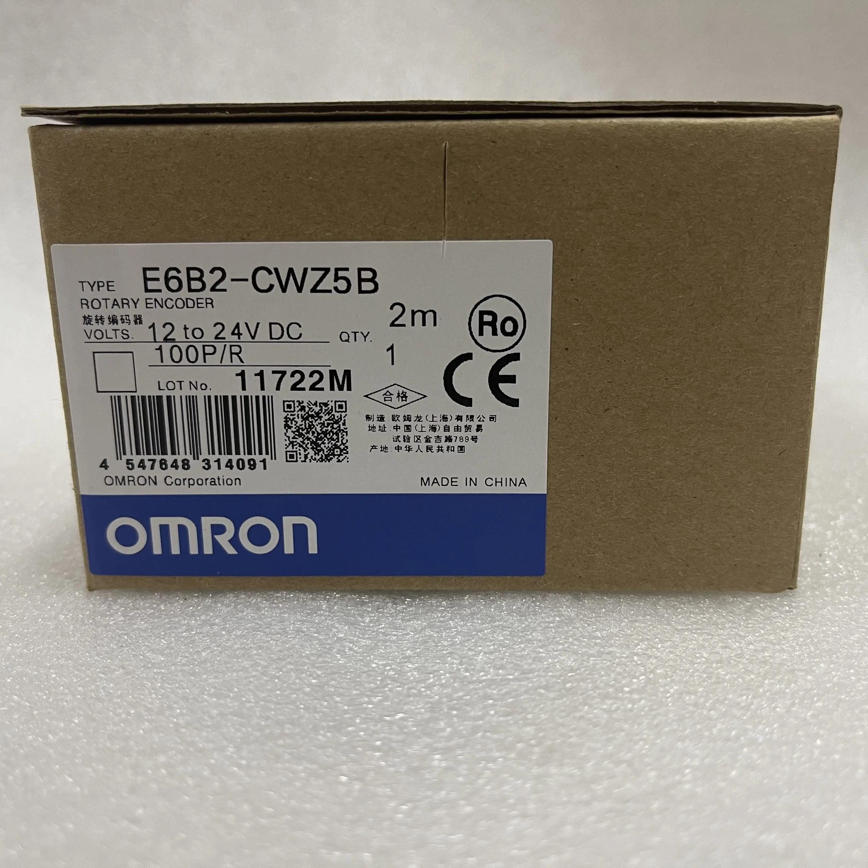 OMRON Rotary Encoder E6B2-CWZ5B 1000P/R OMRON Rotary Encoder E6B2-CWZ5B 1000P/R