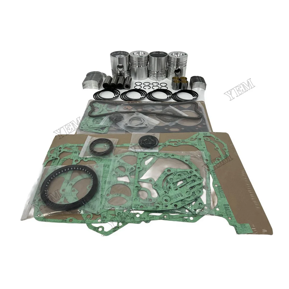 Repair Kit With Piston Rings Gaskets Bearings Fit for Perkins 4.248 Engine Parts 5