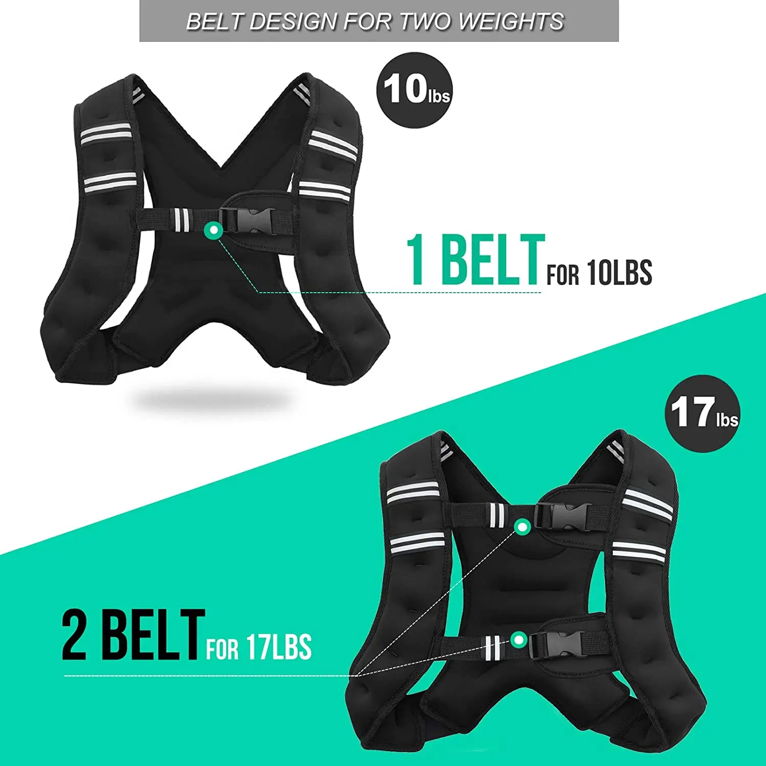 Fspg Running Weighted Vest For Men And Women 5 8 10kg Adjustable