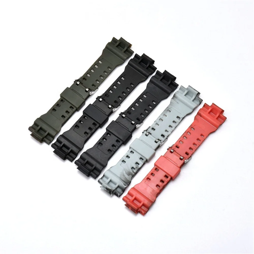 16mm Camouflage Silicone Watchbands for G-Shock Models
