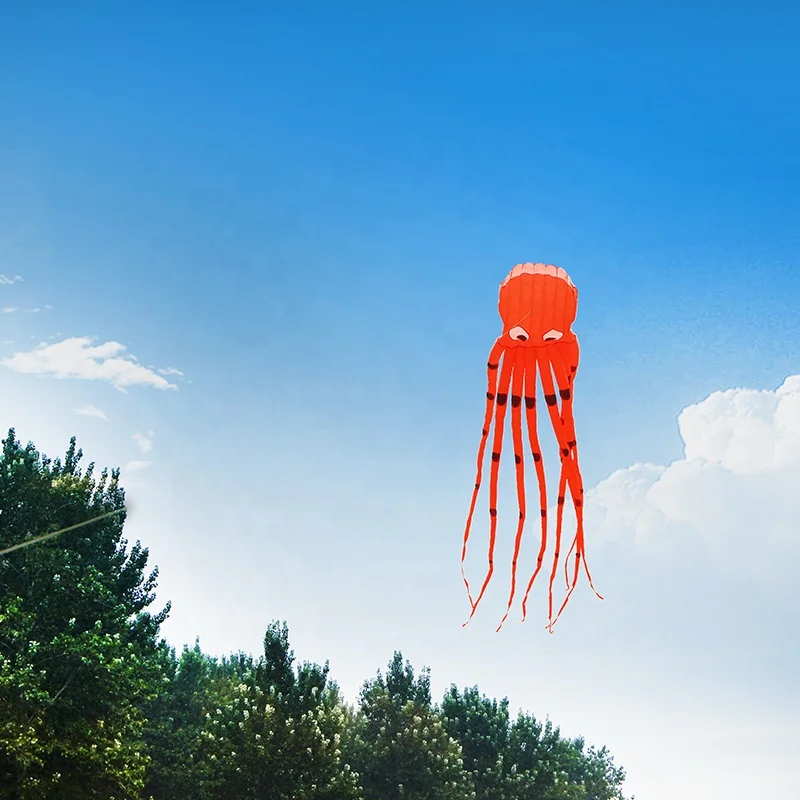 Yongjian Factory Sells Best Price  Popular Chinese Large Outdoor Playing Octopus Kite