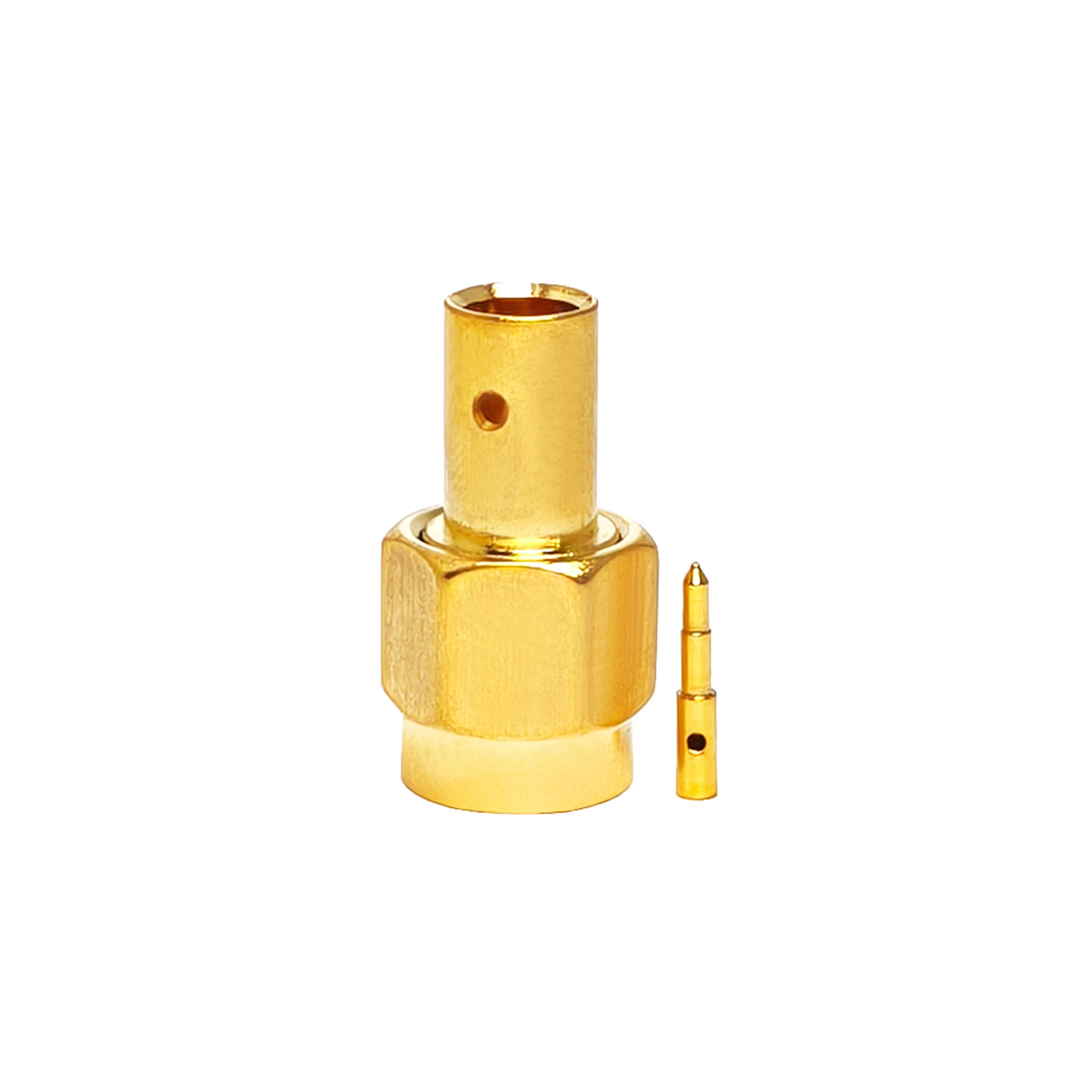 Factory Custom Extended Version SMA Male Plug for RG402 SS402 RG141 0.141