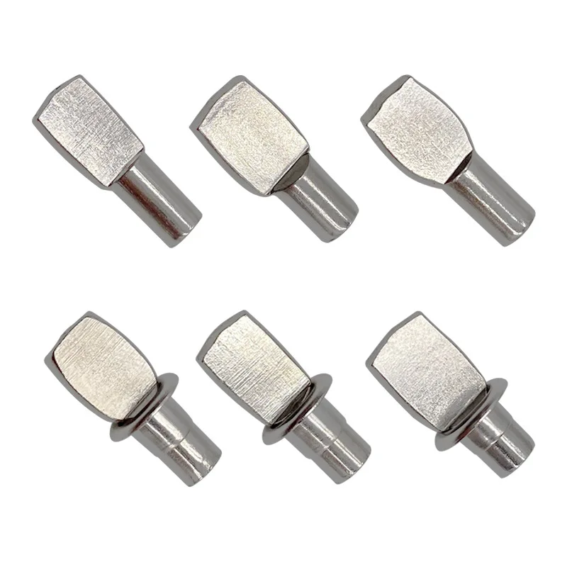Thickened Cabinet M5 M7 Metal Nickel Plating Shelf Support Pin Furniture Shelf Support Pegs for Shelves