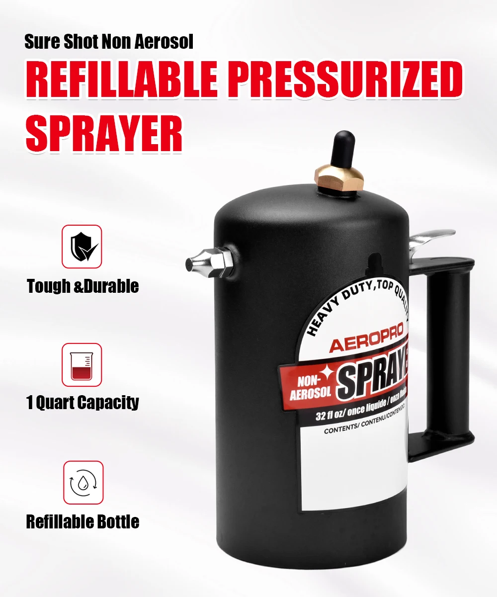 AEROPRO R8416 Fast Shipping Spot Spray Non Aerosol Sprayer 32 oz
