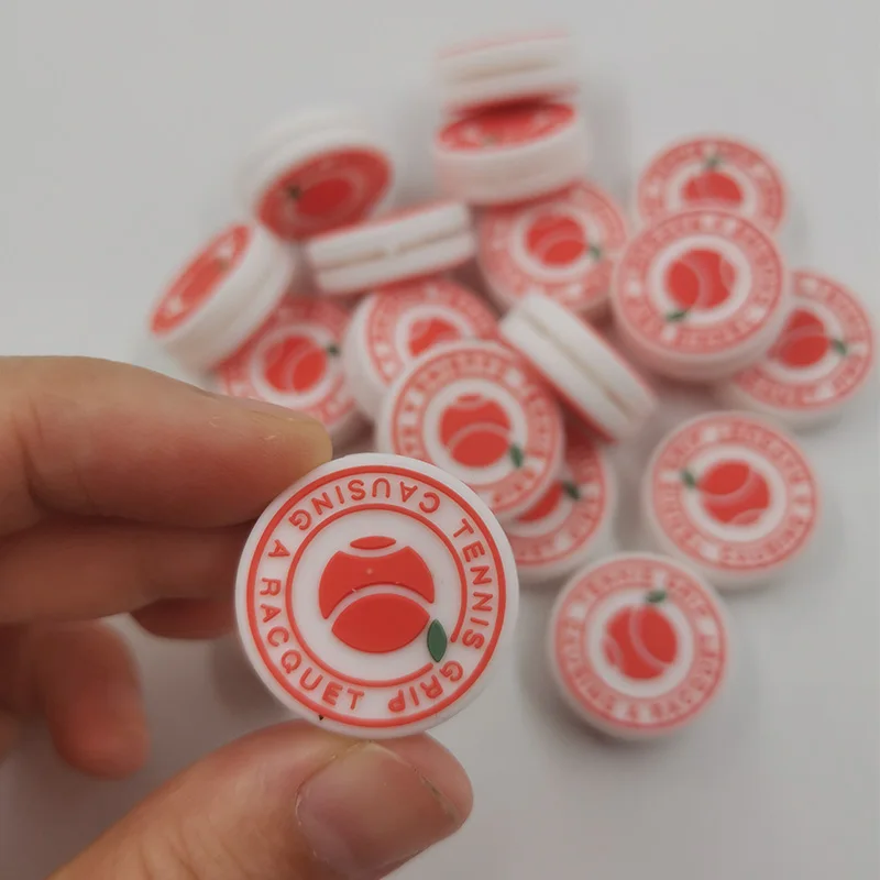 Set 7 Ammortizzatori Per Racchetta Tennis In Silicone - Antivibrazione E Divertenti