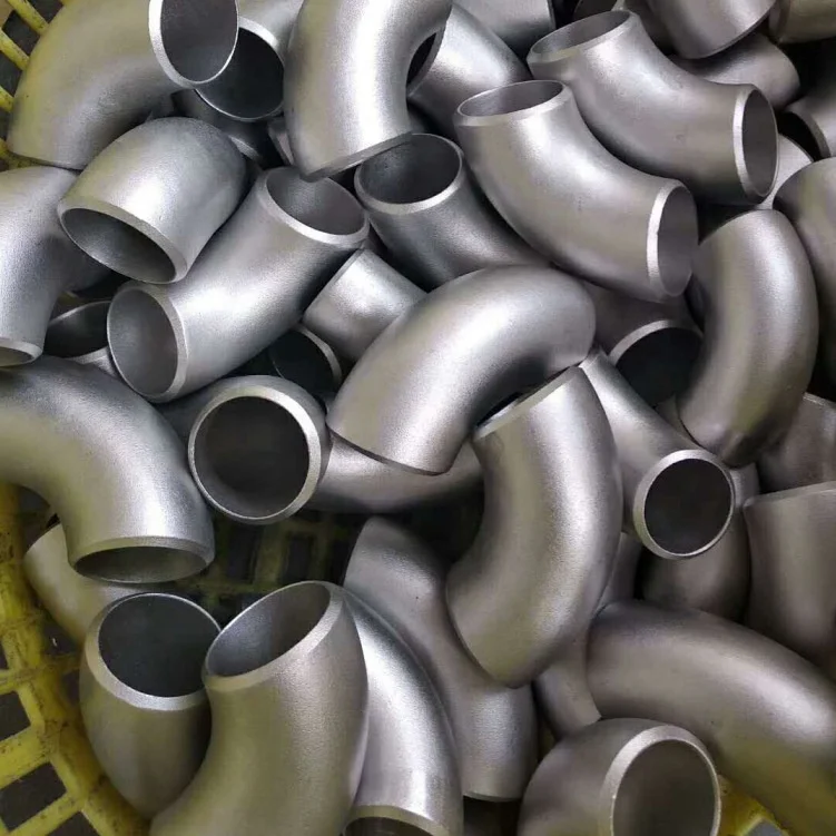 Inconel 625 High Nickel Alloy 625 UNS N06625 2.4856 Butt Weld Pipe Elbow And Seamless Pipe Fittings