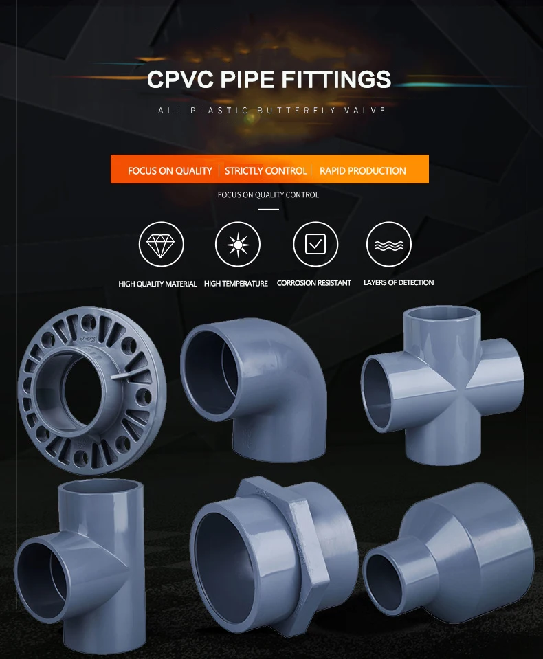 Din Cpvc Pipe Fittings Cpvc Material Fitting 45 Degree Elbow Bend Buy