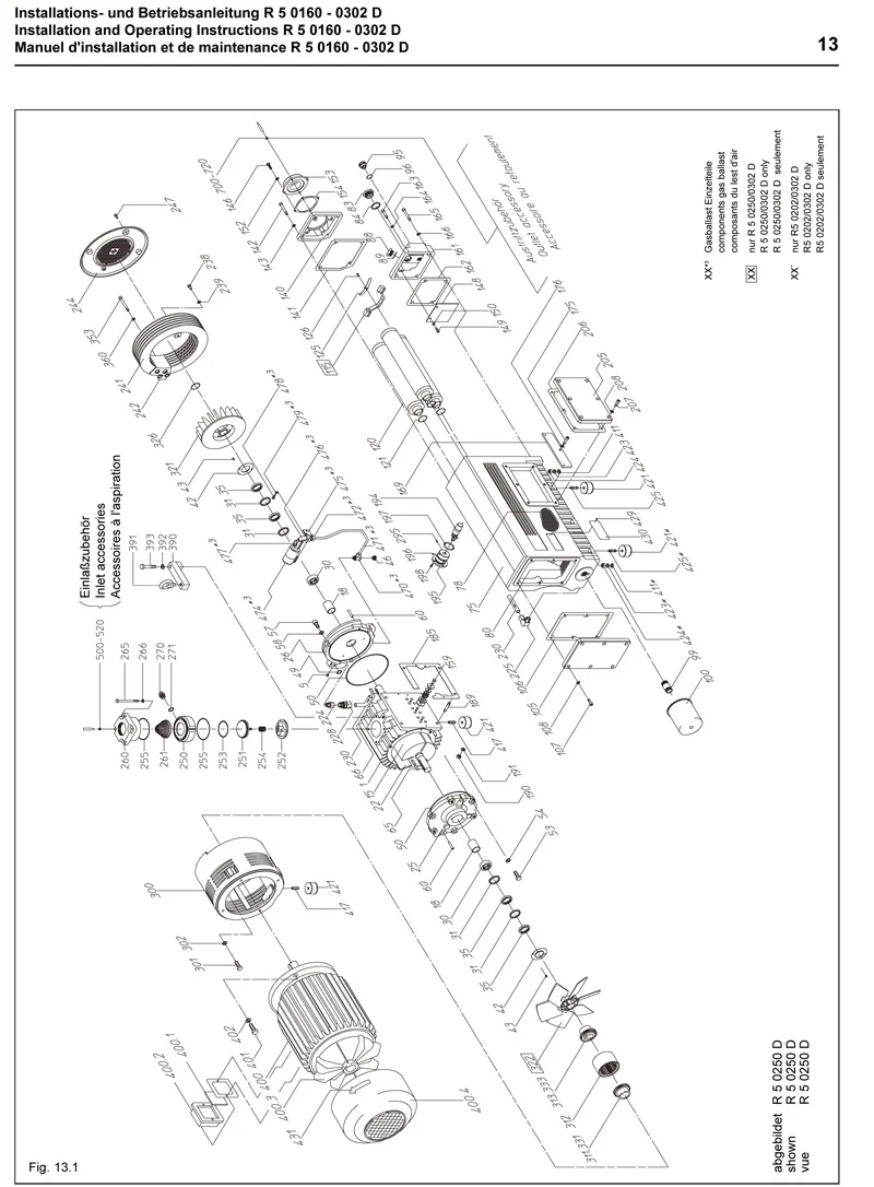 Busch R5 Vacuum Pump Parts Diagram Reviewmotors.co