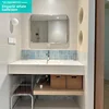 Espejo cuadrado de 100 cm, lavabo familiar doméstico du li