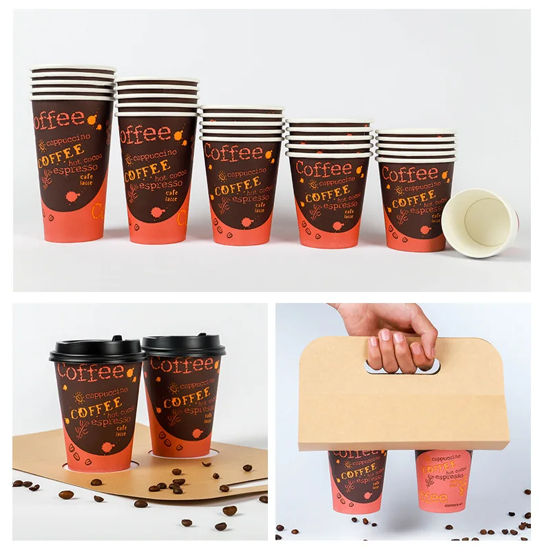 Custom Printed Cardboard Ice Cream Paper Cups with Lids and Spoons Ice Cream Container Craft Paper Disposable Single Wall Accept supplier