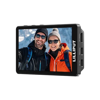 Lilliput V4 4 Inch HDMI Monitor Phone Vlog Selfie Magnetically Mounted Display with USB-C Power Out/Screen Rotation/False Color
