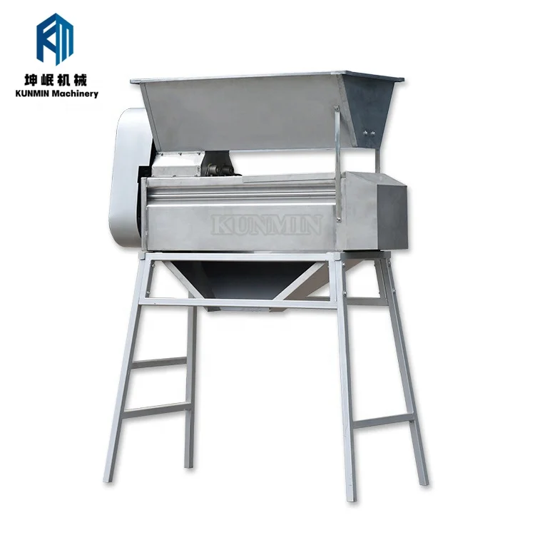 Excellent One Time Forming Grapes Stem Removing and Grape Crusher Smashing Machine