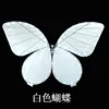 Ensemble personnalisé de papillons lumineux blanc pur.