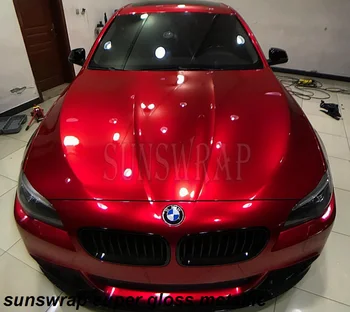 SUPER MATT CHROME SUPREME RED Vinyl Wrap for Car Vehicle Exterior Roll  Surface Protective Film Self-adhesive Sticker Decal
