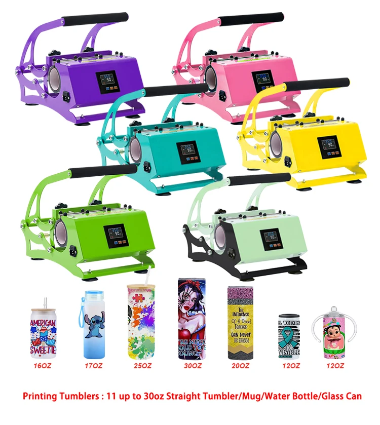 Usa Warehouse Tumbler Mug Press Heat Press Machine Sublimation Printing