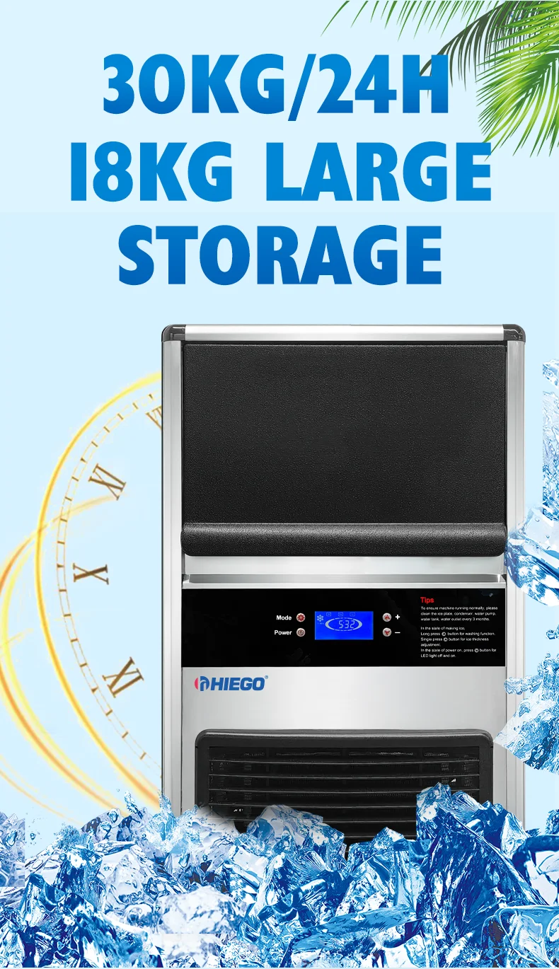 Ice Machine, 30kg/24h, 220V, R290 - detail 8