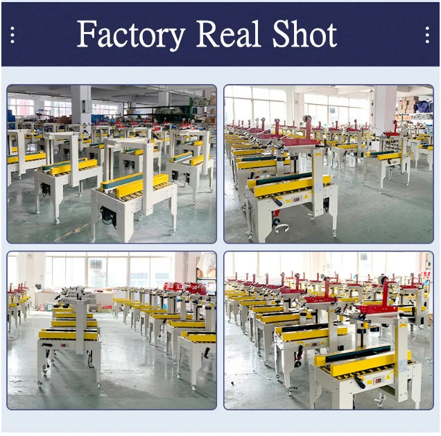 Semi Automatic Case Taper Sealer Packing Auto Box Taping Carton Sealing Machine
